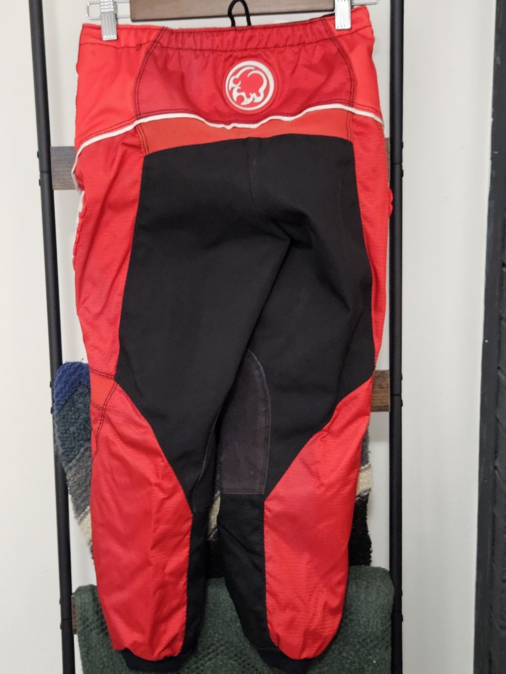 Ocelot Racing Youth Red Riding Pants - Picture 3 of 4
